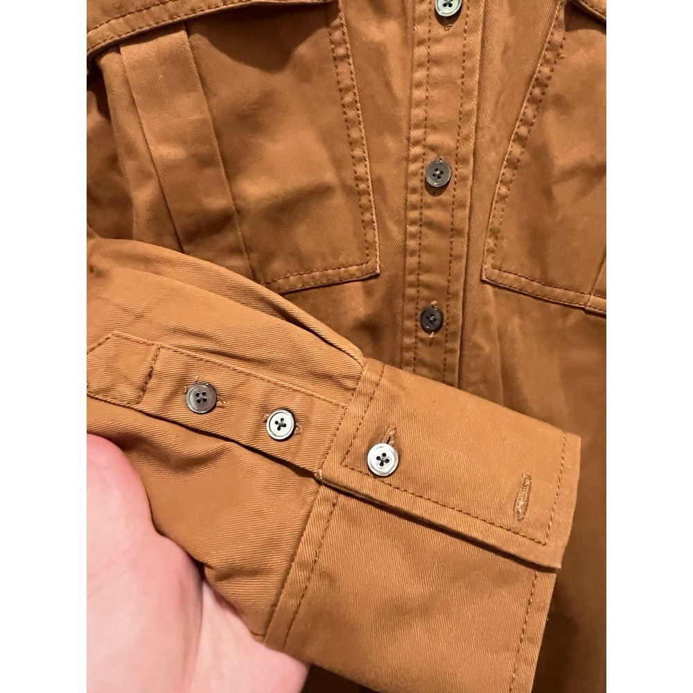 NWT Marissa Webb Skyler Belted Brushed Twill-Tunic Dress In Sienna SZ S - Picture 4 of 10